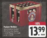 Weißbier Angebote von Paulaner bei E center Lichtenfels für 13,99 €
