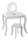 Coiffeuse avec tabouret en promo chez Maxi Bazar Châtenay-Malabry à 49,99 €