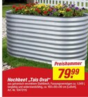 toom Baumarkt Bühl - Hochbeet Tais Oval Angebot im Prospekt Hochbeet Tais Oval bei toom Baumarkt im Bühl Prospekt für 79,99 €