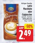 Cappuccino von Krüger Family für 2,49 € bei EDEKA im Angebot Cappuccino von Krüger Family im aktuellen EDEKA Prospekt