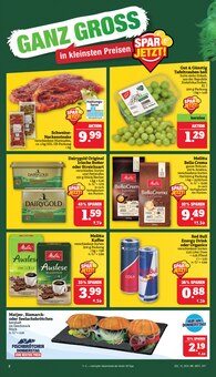 Aktueller Marktkauf Prospekt "GANZ GROSS in kleinsten Preisen!" Seite 2 von 48 Seiten für Nürnberg