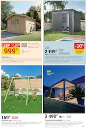 Promos Pergola dans le catalogue "Avril en action" de Espace Emeraude Pergola en promo dans le catalogue Espace Emeraude à la page 19
