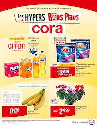 Catalogue Cora "Les HYPERS Bons Plans" à Yerres et alentours, 26 pages, 29/10/2024 - 04/11/2024