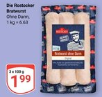 Bratwurst Ohne Darm im Angebot bei GLOBUS in Neubrandenburg Bratwurst Ohne Darm Angebote von Die Rostocker bei GLOBUS Neubrandenburg für 1,99 €