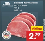 Netto Marken-Discount - Schweine-Minutensteaks Angebot im Prospekt Schweine-Minutensteaks bei Netto Marken-Discount im Prospekt "" für 2,79 €
