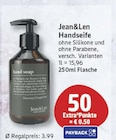 Handseife von Jean&Len für 3,99 € bei EDEKA im Angebot Handseife von Jean&Len im aktuellen EDEKA Prospekt