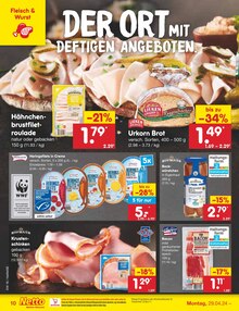 Fisch im Netto Marken-Discount Prospekt "Aktuelle Angebote" mit 50 Seiten (Kiel)