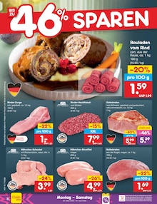 Braten im Netto Marken-Discount Prospekt "Aktuelle Angebote" mit 62 Seiten (Cottbus)