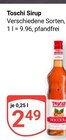 Sirup Angebote von Toschi bei GLOBUS Frechen für 2,49 €