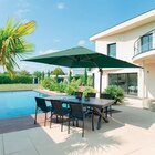 Parasol déporté Equador 4×3m - HESPÉRIDE en promo chez Maxi Bazar Saint-Denis à 199,00 €