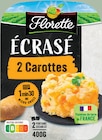Écrasé pommes de terre aux 2 carottes - FLORETTE en promo chez Intermarché Hyper Poitiers à 0,77 €