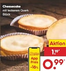 Cheesecake Angebote bei Netto Marken-Discount Frankfurt für 0,99 €