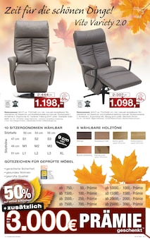 Fernsehsessel im aktuellen Möbel Inhofer Prospekt (Augsburg) Fernsehsessel im Möbel Inhofer Prospekt "DIE GRÖSSTE AUSWAHL ZUM besten Preis" mit 10 Seiten (Augsburg)