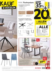 Aktueller XXXLutz Möbelhäuser Prospekt mit Tisch, "NR.1 BEIM PREIS", Seite 7