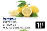Südafrika Zitronen im Angebot bei EDEKA in Bottrop Südafrika Zitronen Angebote von Outspan bei EDEKA Bottrop für 1,11 €