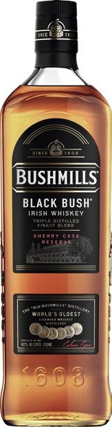 Irish Whisky Black Bush 40% vol.