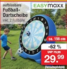 Zimmermann Sehnde - Aufblasbare Fußball-Dartscheibe Angebot im Prospekt Aufblasbare Fußball-Dartscheibe bei Zimmermann im Sehnde Prospekt für 29,99 €