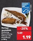 Heringsspezialität von MSC im aktuellen Kaufland Prospekt für 1,19 €