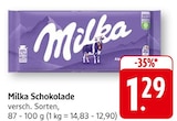 EDEKA - Schokolade Angebot im Prospekt Schokolade bei EDEKA im Prospekt "" für 1,29 €