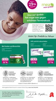 mea - meine apotheke Prospekt der KW 5 "Unsere Februar-Angebote" Aktueller mea - meine apotheke Prospekt "Unsere Februar-Angebote" Seite 1 von 4 Seiten