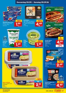 Butter im Netto Marken-Discount Prospekt "Aktuelle Angebote" mit 66 Seiten (Heidelberg)