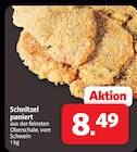 Markant Nordwest Nordenham - Schnitzel paniert Angebot im Prospekt Schnitzel paniert bei Markant Nordwest im Nordenham Prospekt für 8,49 €