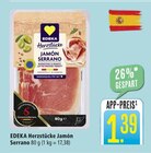 Herzstücke Jamón Serrano Angebote von EDEKA bei Marktkauf Stuttgart für 1,39 €
