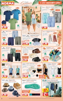 Catalogue Norma de la semaine 28, "Votre Discounter Régional", page 2, 08/07/2026 - 14/07/2026 Prospectus Norma en cours, "Votre Discounter Régional", page 2 sur 12