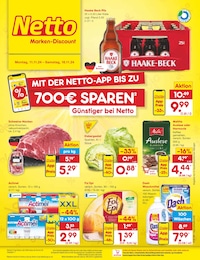 Netto Marken-Discount Prospekt: "Aktuelle Angebote", 54 Seiten, 11.11.2024 - 16.11.2024