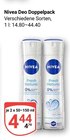 Deo Doppelpack Angebote von Nivea bei GLOBUS Bochum für 4,44 €