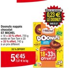 Doonuts nappés chocolat - ST MICHEL dans le catalogue Cora
