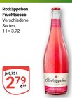 Fruchtsecco Angebote von Rotkäppchen bei GLOBUS Hoyerswerda für 2,79 €
