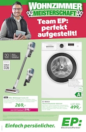 Aktueller EP: Prospekt mit Akku, "WOHNZIMMER MEISTERSCHAFT - Team EP: perfekt aufgestellt!", Seite 1