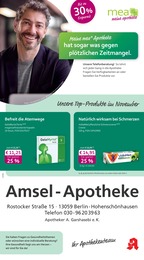 mea - meine apotheke Prospekt für Berlin: "Unsere November-Angebote", 4 Seiten, 01.11.2025 - 30.11.2025