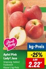 Apfel Pink Lady, lose Angebote bei Lidl Laatzen für 2,22 €