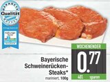 Bayerische Schweinerücken-Steaks von  im aktuellen EDEKA Prospekt für 0,77 €