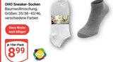 Sneaker-Socken im Angebot bei GLOBUS in Neunkirchen Sneaker-Socken Angebote von OHO bei GLOBUS Neunkirchen für 8,99 €
