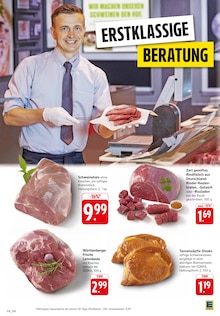 Rindfleisch im E center Prospekt "Aktuelle Angebote" mit 61 Seiten (Reutlingen)