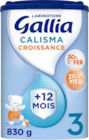 Lait poudre croissance - Gallia 3 Calisma en promo chez Lidl Valence à 4,40 €