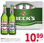 versch. Sorten im Angebot bei E center in Oberursel versch. Sorten Angebote von Beck's bei E center Oberursel für 10,99 €