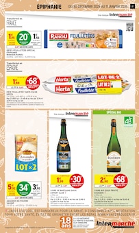 Promotion Pâte Feuilletée dans le prospectus Intermarché Super, valable du 30/12/2025 au 11/01/2026 Promo Pâte Feuilletée dans le catalogue Intermarché Super du moment à la page 17