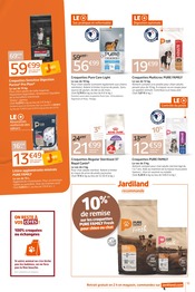 Promos Chien dans le catalogue "J'AIME QUAND C'EST RELAX" de Jardiland à la page 11