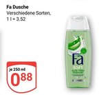 Dusche Angebote von Fa bei GLOBUS Zwickau für 0,88 €