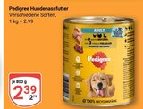 Hundenassfutter im Angebot bei GLOBUS in Braunschweig Hundenassfutter Angebote von Pedigree bei GLOBUS Braunschweig für 2,39 €