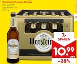 Premium Pilsener Angebote von Warsteiner bei Netto Marken-Discount Straubing für 10,99 €