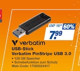 USB-Stick PinStripe USB 3.0 im Angebot bei expert in Peine USB-Stick PinStripe USB 3.0 Angebote von Verbatim bei expert Peine für 7,99 €