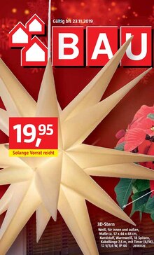 3D-Stern bei BAUHAUS in Bremerhaven 3D-Stern im Angebot bei BAUHAUS Bremerhaven für 19,95 €