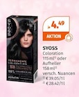 Coloration von Syoss für 4,49 € bei Müller im Angebot Coloration von Syoss im aktuellen Müller Prospekt