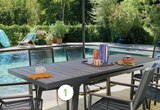 Table extensible automatique en aluminium - Intermarché Hyper Table extensible automatique en aluminium à 299,99 € dans le catalogue Intermarché Hyper