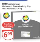 Personenwaage im Angebot bei GLOBUS in Neubrandenburg Personenwaage Angebote von OHO bei GLOBUS Neubrandenburg für 6,99 €